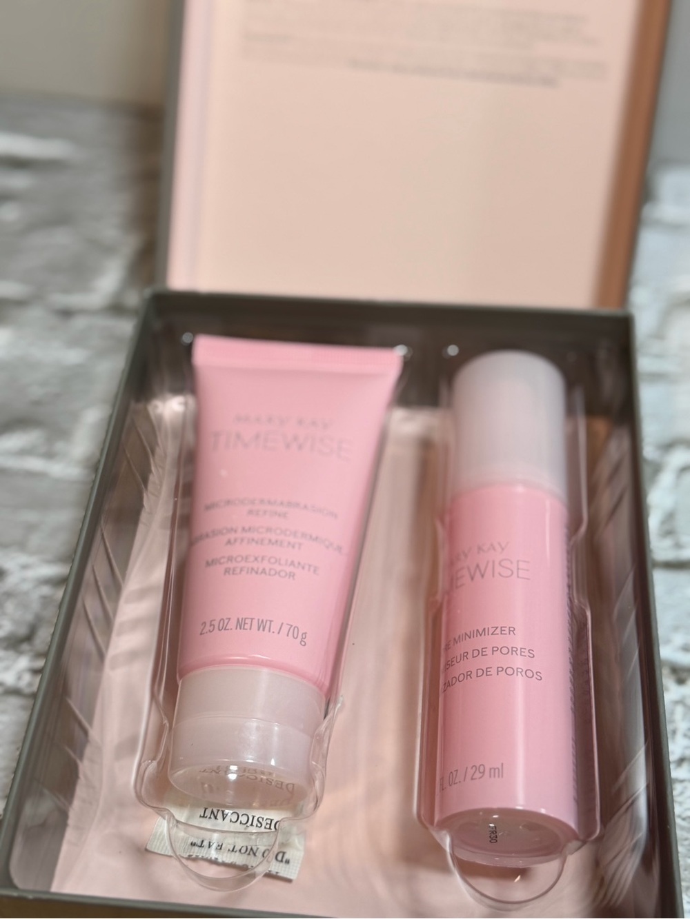 Mary Kay TimeWise Pink Pore Minimizer & Refining Microexfoliant Set